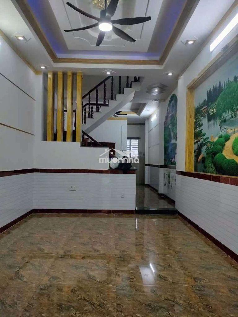 Nhà cho thuê có sân đê xe hơi tân đông hiệp - Ảnh 3