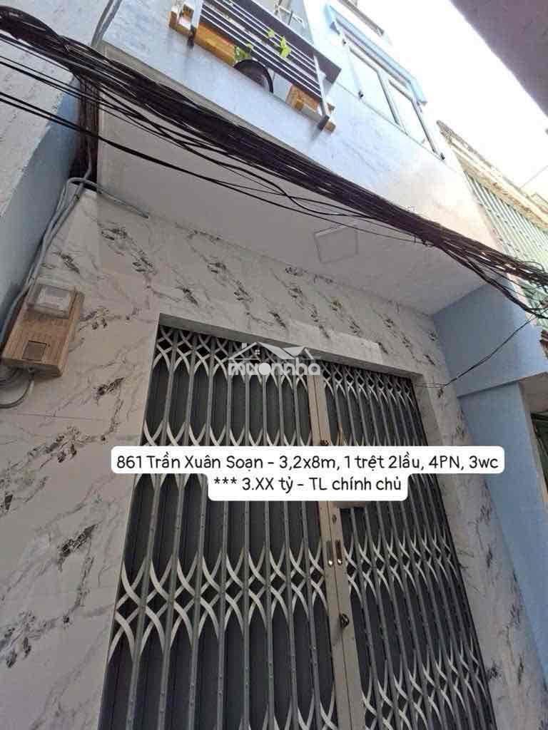 (Kẹt bank) nhà 4pn - 3 tầng gần khu him lam q7