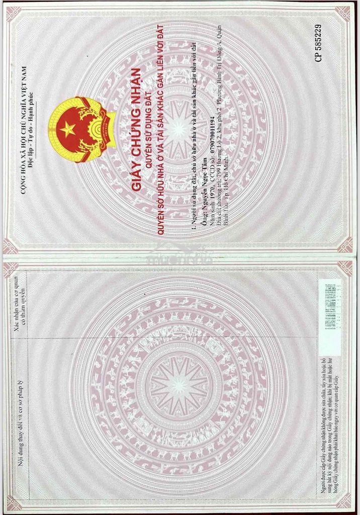 Bán nhà mặt tiền lớn