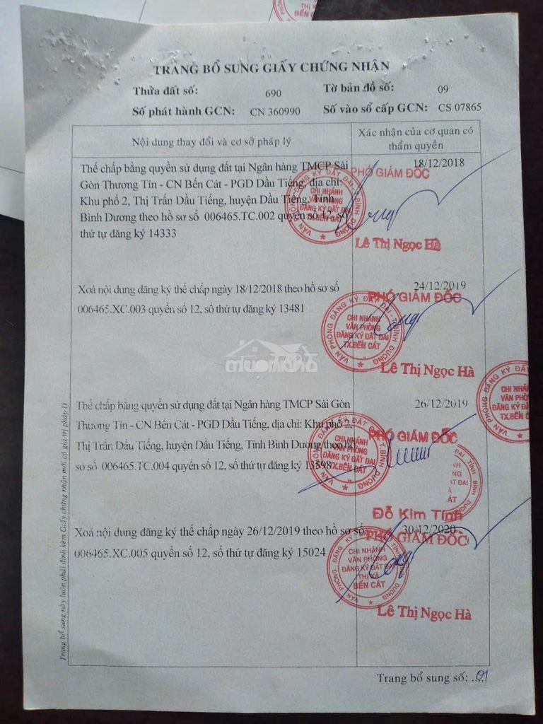 Ông anh bị ngân hàng dí cần ra gấp lô đất đường dt 744