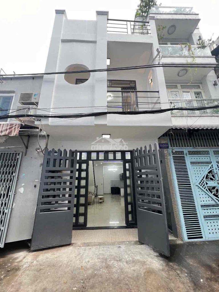 Nhà hẻm xe hơi an dương vương gần chợ - Ảnh 3