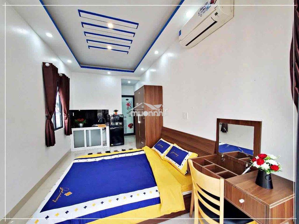 Cho thuê căn hộ studio ban công q4 gần đh luật, đh nguyễn tất thành - 3