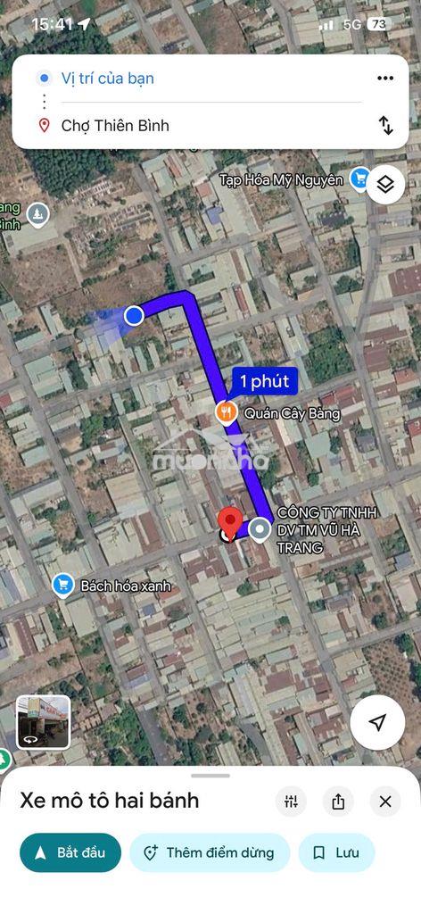 Bán lô đất 100m2 1ty2 ngay chợ thiên bình shr full thổ cư p.tam phước - 4