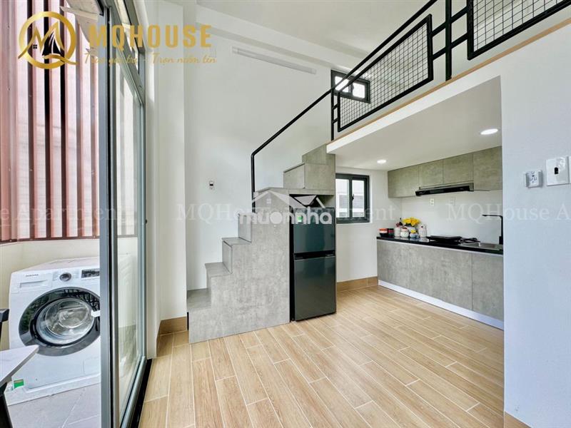 Cc mini duplex cực đẹp - bảo vệ 247 - nhận xe điện gần cv gia định