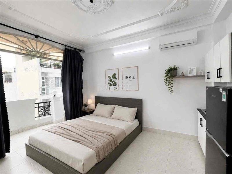 Studio / 1pn ban công mới full nội thất - chiến thắng, phú nhuậ