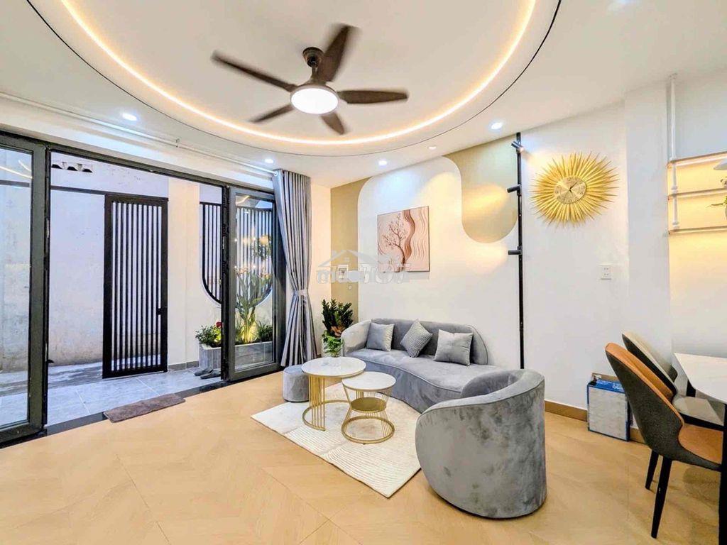 Nhà mới  45m2 - sát hẻm xe hơi thông nguyễn văn đậu,bình thạnh - 3