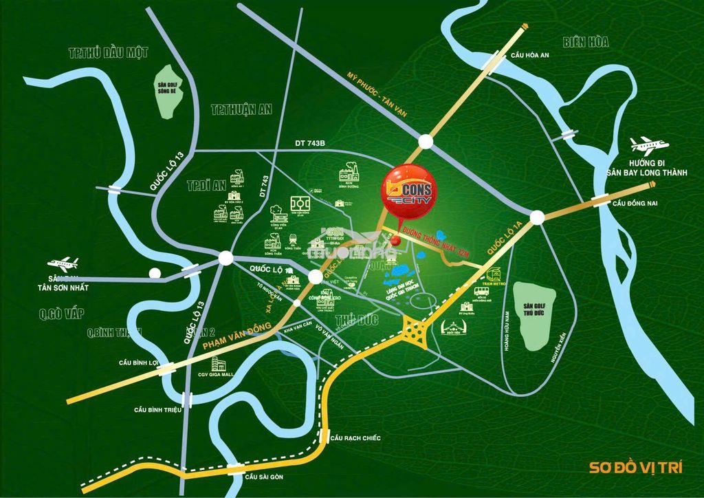 Bán căn 2pn2wc khu đô thị bcons city, giá tốt, cuối năm 2026 bàn giao! - Ảnh 4