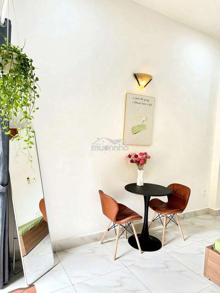 Căn hộ studio 35m2 ban công full nội thất gần ngã tư hàng xanh - 4