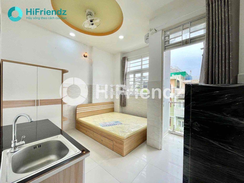 Căn hộ studio full nội thất siêu thoáng - thag máy - gần aeon bình tân - 3