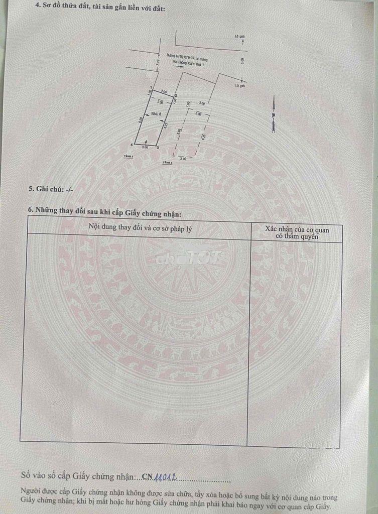 🔥Bán nhà dt: 3x8, 1 trệt 1 lầu, shr, đường ô tô, cách ub xtđ 200m