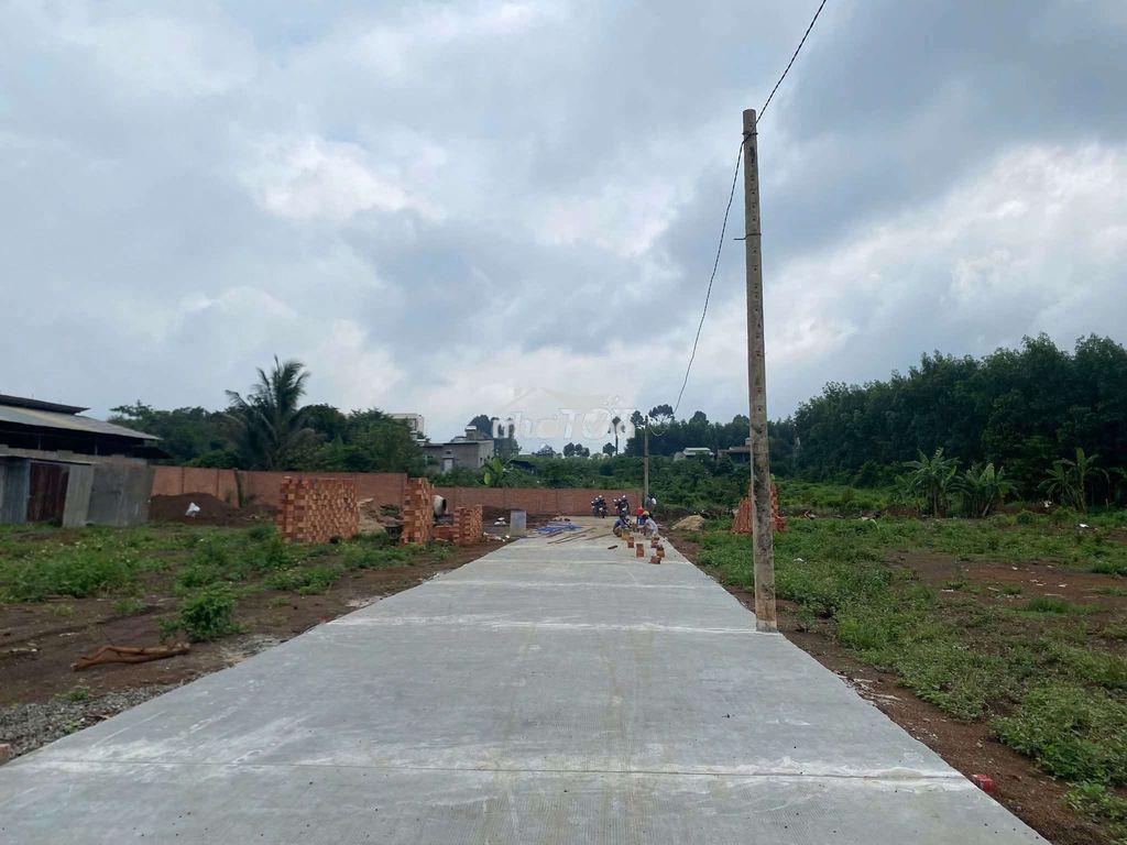 Bán đất thổ cư 100m2, đối diện trường học, khu bàn cờ gần vđ4 tây hòa - 3