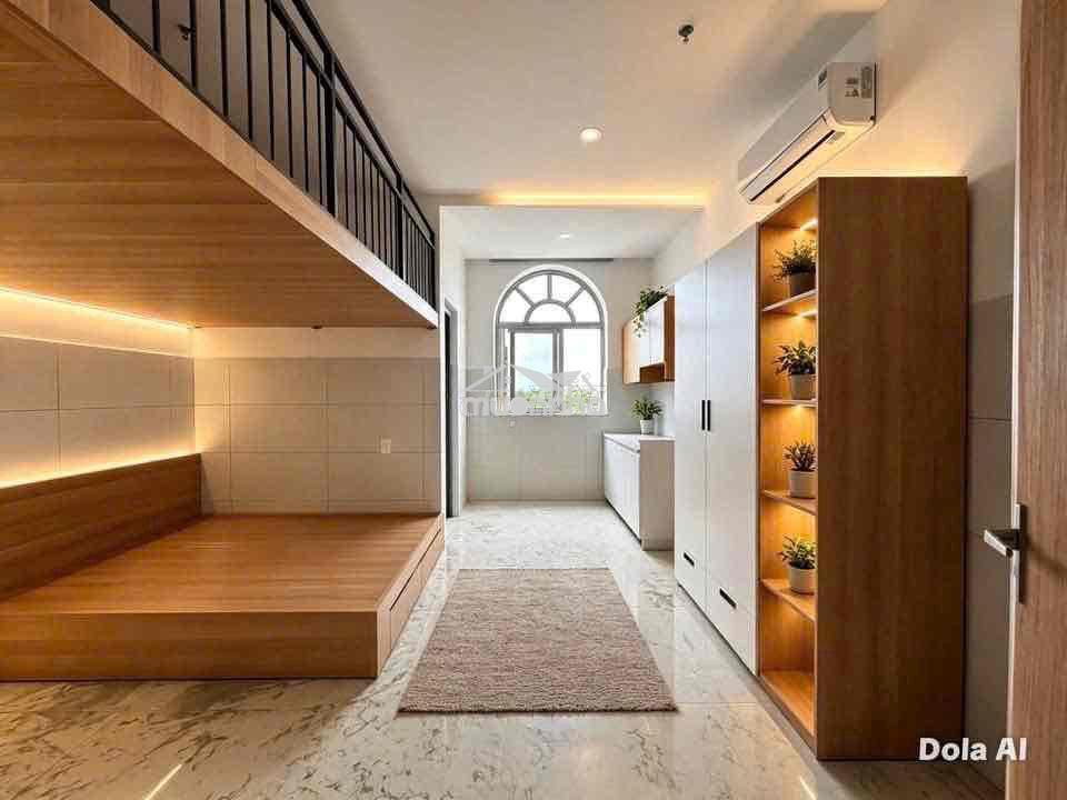 Đi bộ 20m tới vlu - nhà mới xây có thang máy - nhận 4 người 4 xe - Ảnh 2