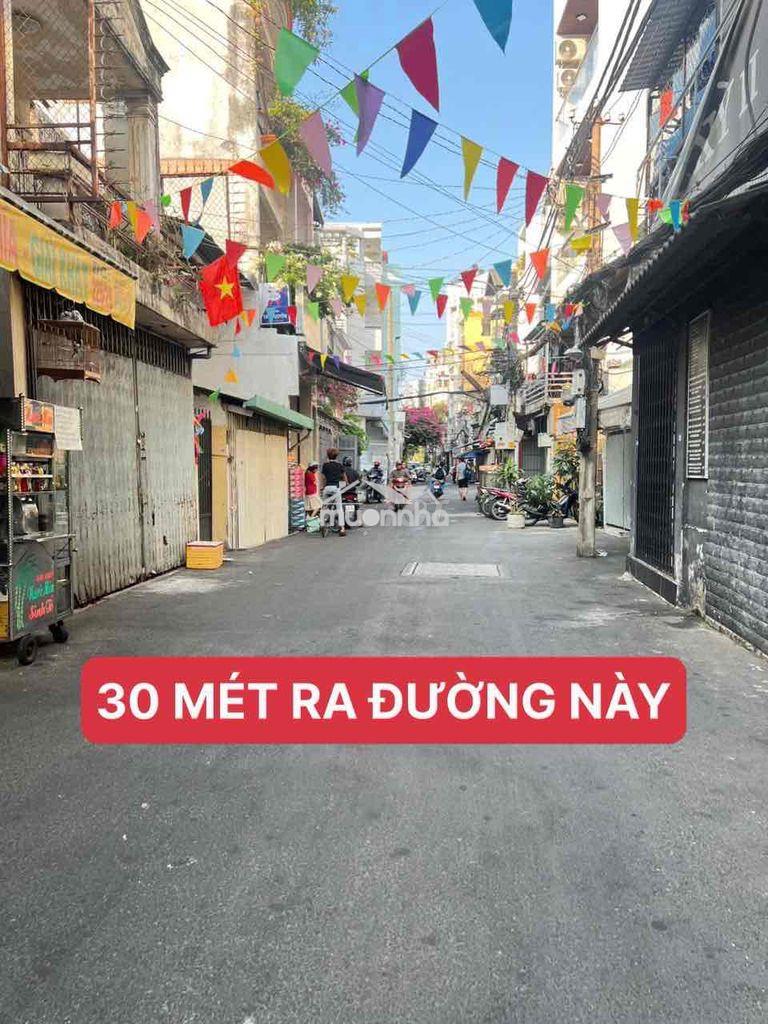 Bán nhà lê văn sỹ quận 3, dt:4m x 9m, 4 tầng mới đẹp