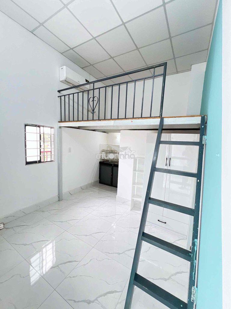 Phòng trọ có gác đi bộ qua đại học văn lang cơ sở 2