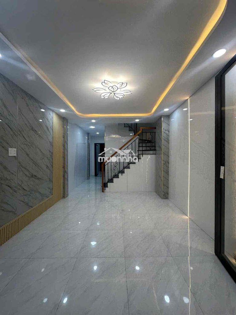 🟢 Nhà bán trệt, lầu-3,5 x 11,5-3 pn,2 wc nhà mới-hẻm 125 nguueenx thị