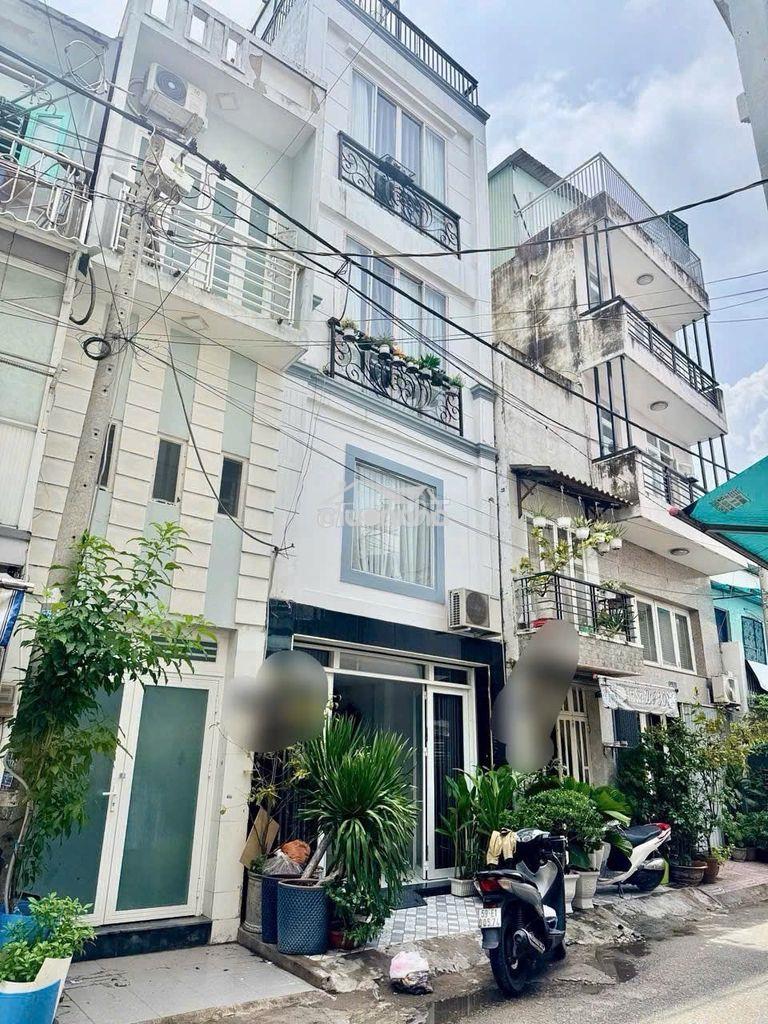 Cho thuê nhà hxh vũ huy tấn 3 lầu 3pn 4wc giá 17 triệu - 2