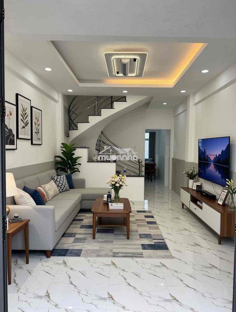 Nhà hxh hậu giang q6, 1 trệt 2 lầu, 4pn 3wc, sát chợ, hơn 6 tỷ tl