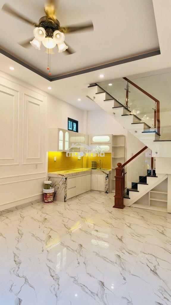 Nhà 3 tầng xây mới dương bá trạc gần cầu nguyễn văn cừ 4x9m - 3