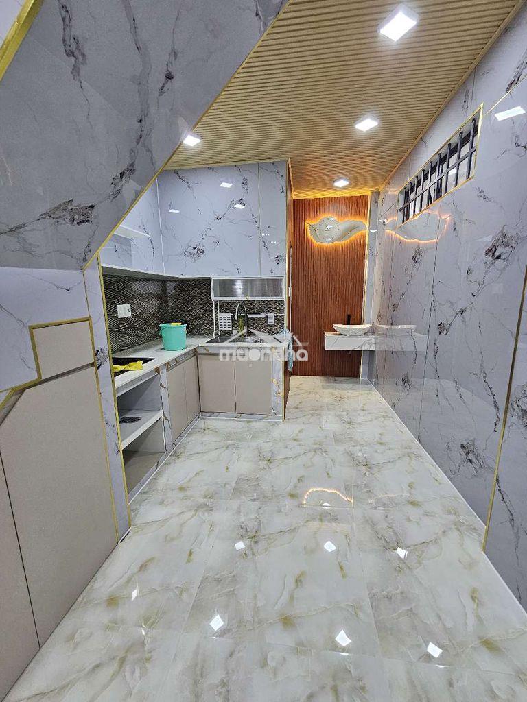 Giản 200tr căn nhà mới hẻm trục ngắn hơn 3m đẹp ngay trường học - 3