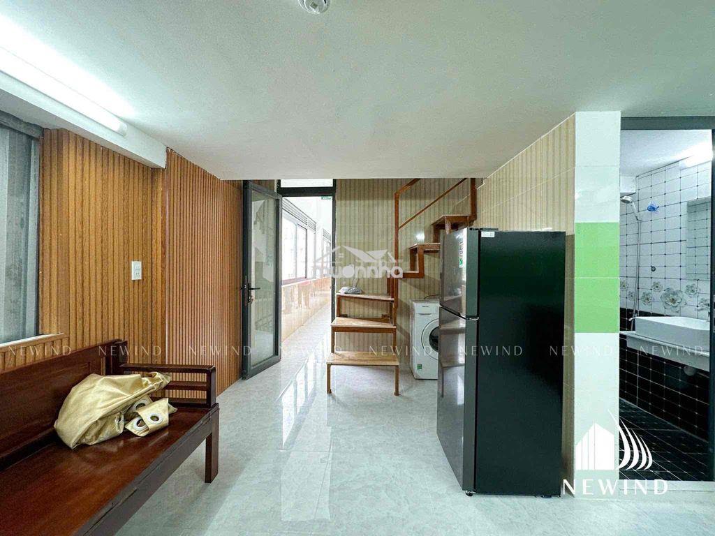 Cho thuê căn gác 1pn siêu rộng, nhà mới đầy đủ tiện nghi, máy giặt - 2