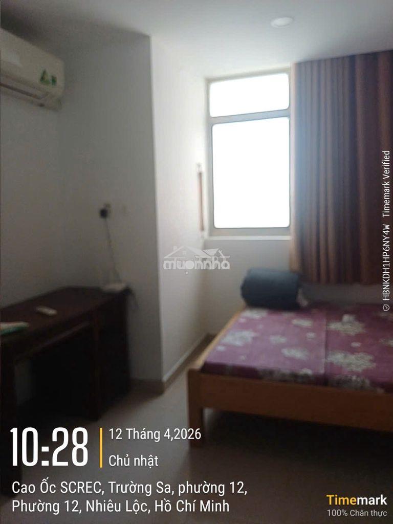 Tôi bán screc tower, q3 dt 59m2, 2pn 1wc giá 3,45 tỷ - 3