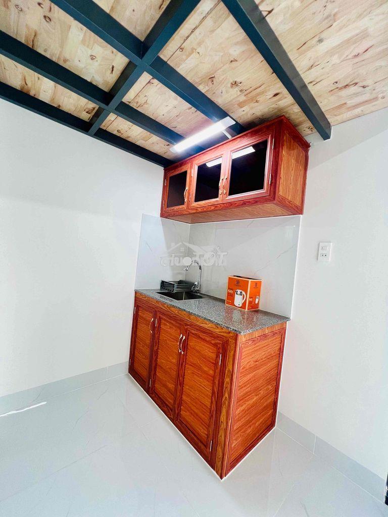 Cho thuê phòng mới xây dt 20m2 có gác lửng hẻm 140 vườn lài apđ q12 - Ảnh 2