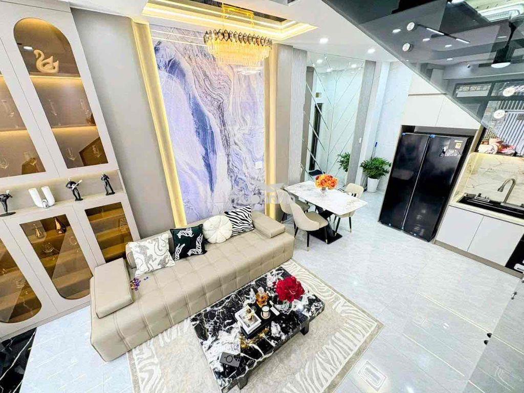Nhà phố hiện đại sang trọng vào ở ngay- đường thông 6m đào tông nguyên - 4