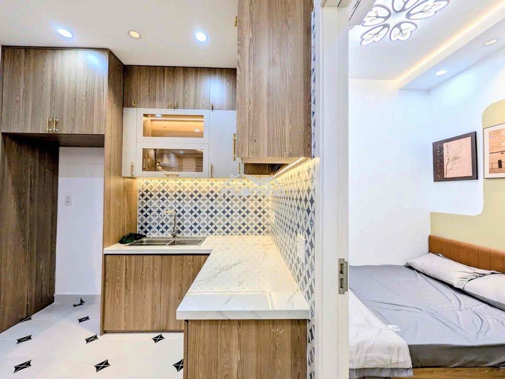 Nhà mới  45m2 - sát hẻm xe hơi thông nguyễn văn đậu,bình thạnh - 4