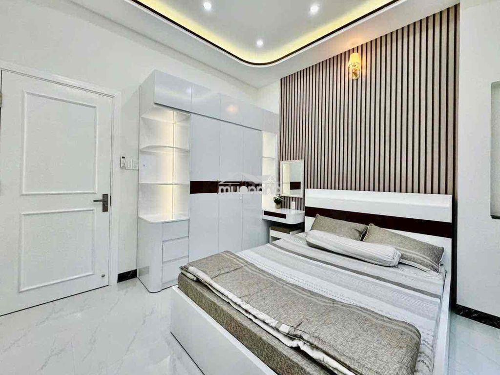 Bán nhà gò vấp, hẻm xe hơi 1/ phan văn trị, ngay emart, 45m2, 3 pn fu - 3
