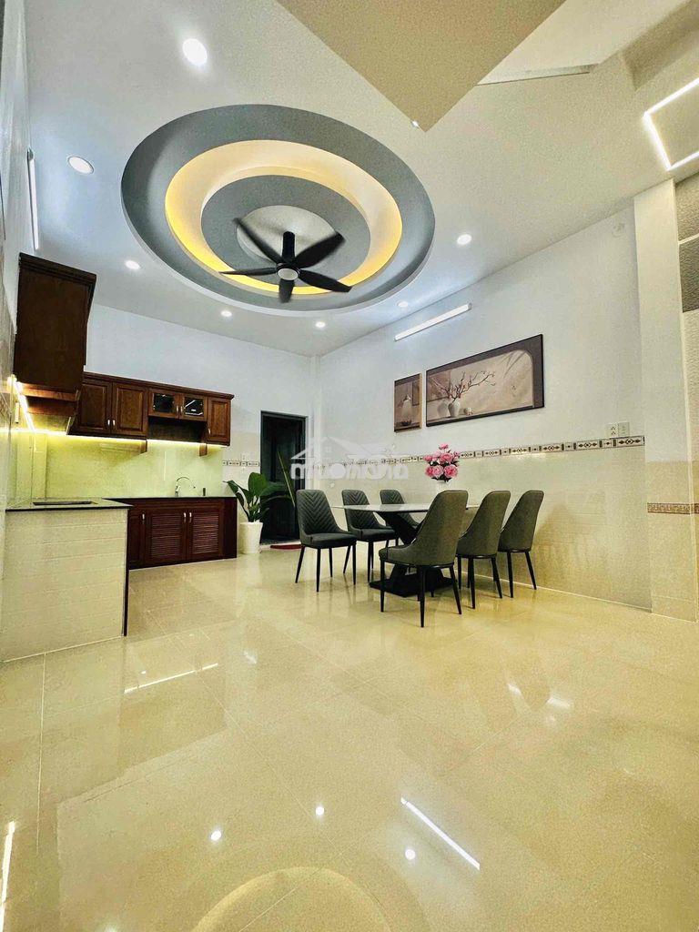 Nhà 4x19 3 lầu 6 phòng có nội thất đường bình trị đông - Ảnh 4