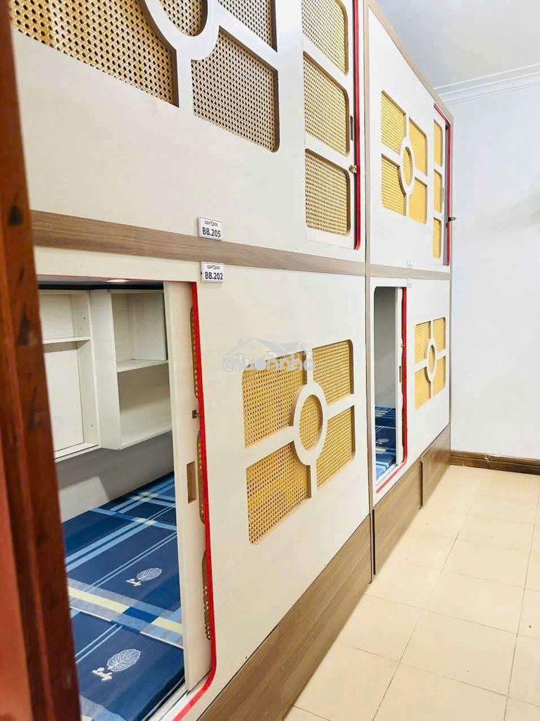 Ký túc xá sleepbox thoáng mát gần âu cơ, giá từ 1tr6 - 3