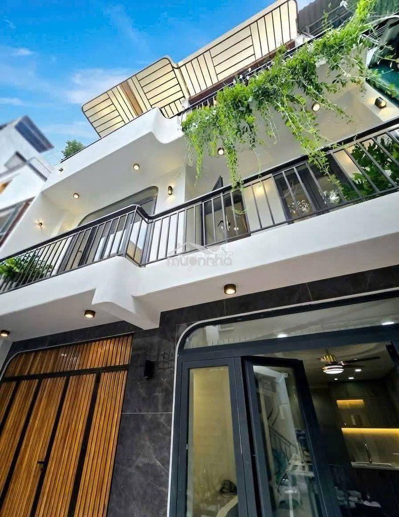 Biệt thự mini đẹp long lanh lê quang định - ngang 7 mét
