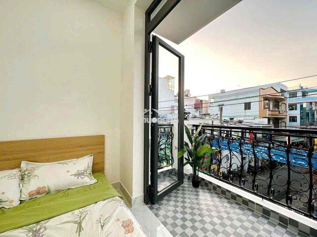 Phòng ban công thoáng- phòng mới - gần chợ bà chiểu - Ảnh 4