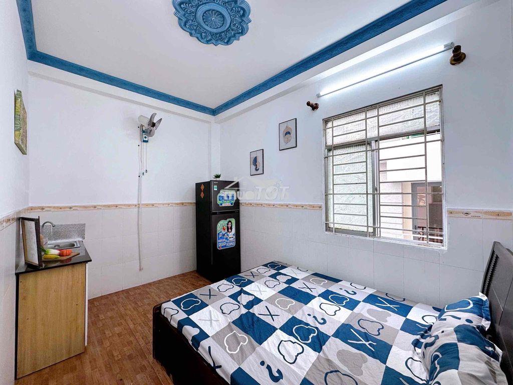 Studio gần đh khtn đh sài gòn đh sư phạm đầy đủ nội thất có thang may - Ảnh 4
