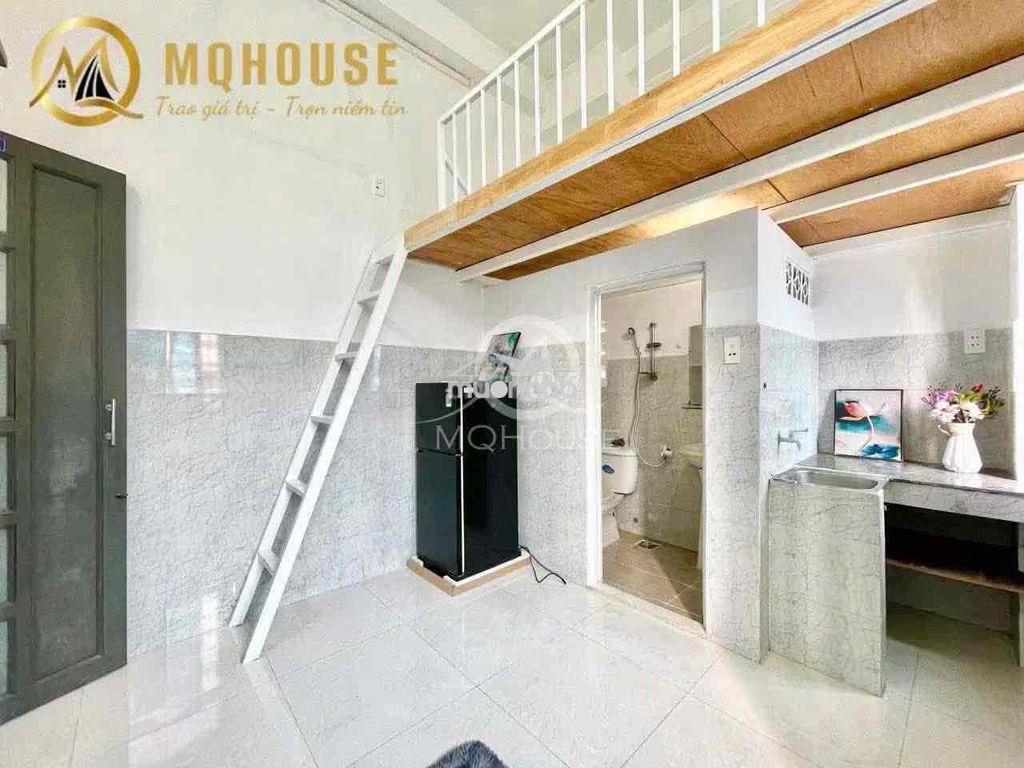 🏡 Siêu phẩm phòng gác cao âu cơ tân bình - cửa sổ lớn, thoáng mát 100% - Ảnh 4