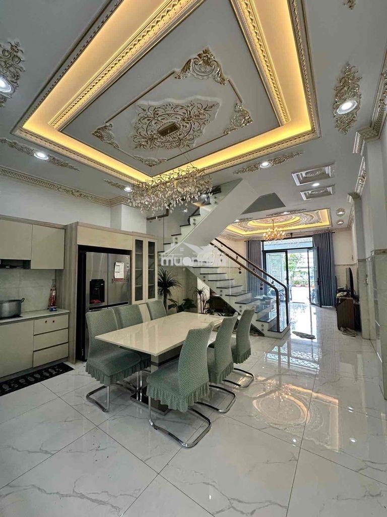 Nhà 3 tầng mặt tiền khu bình hưng ngay bến xe q8