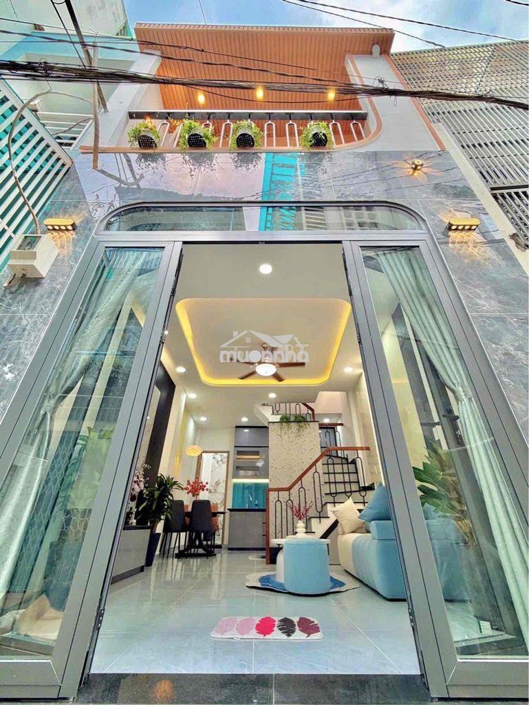 Siêu phẩm chu văn an -bình thạnh - 2 tầng lầu - 3pn 3wc full nội thất
