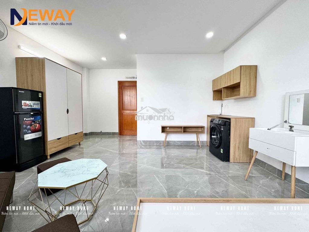 Cho thuê căn hộ dịch vụ mới xây full nội thất thoáng mát giá rẻ - Ảnh 4