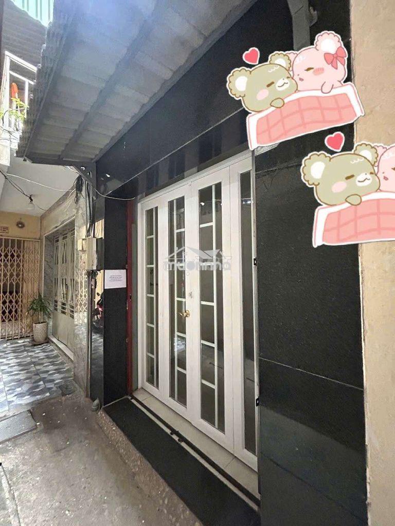 Nhà nc mới đẹp tr 2 lầu st 2pn 3vs trần đình xu q1