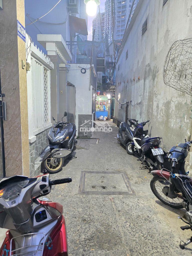 Cho thuê căn nhà hẻm đường hậu giang