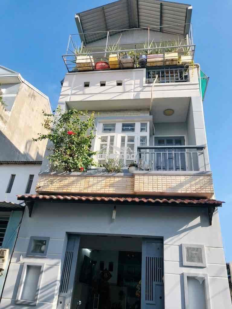 Nhà 3 tầng đúc - 4x12 - tô hiệu - góc 2 mặt hẻm thoáng - 2