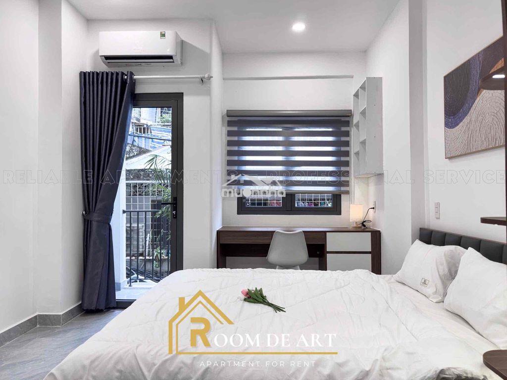 Cho thuê studio ban công – cửa sổ trời, full nội thất | vĩnh viễn, quậ - 4