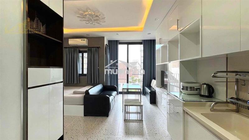 Căn hộ studio full nội thất thảo điền, dọn phòng 2 lần/tuần