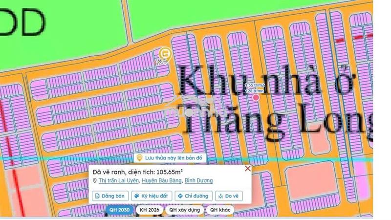 Lô đức phát 3 ngay mặt đường 105m2