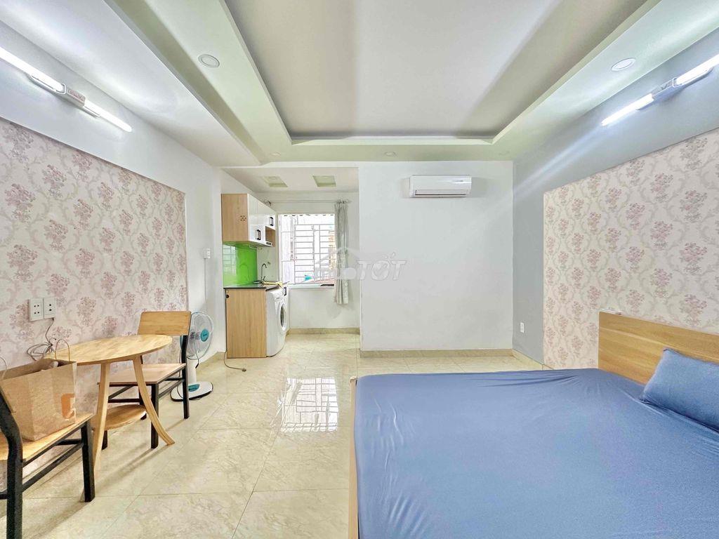 Cho thuê studio cửa sổ trời máy giặt riêng ngay trường văn lang emart - Ảnh 3