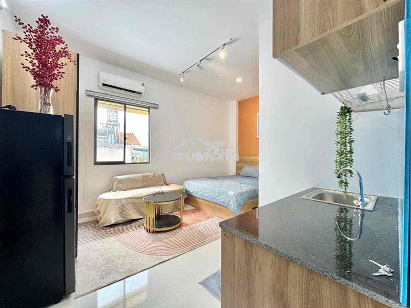 Chỉ còn 1p studio full nội thất ngay lê văn thọ