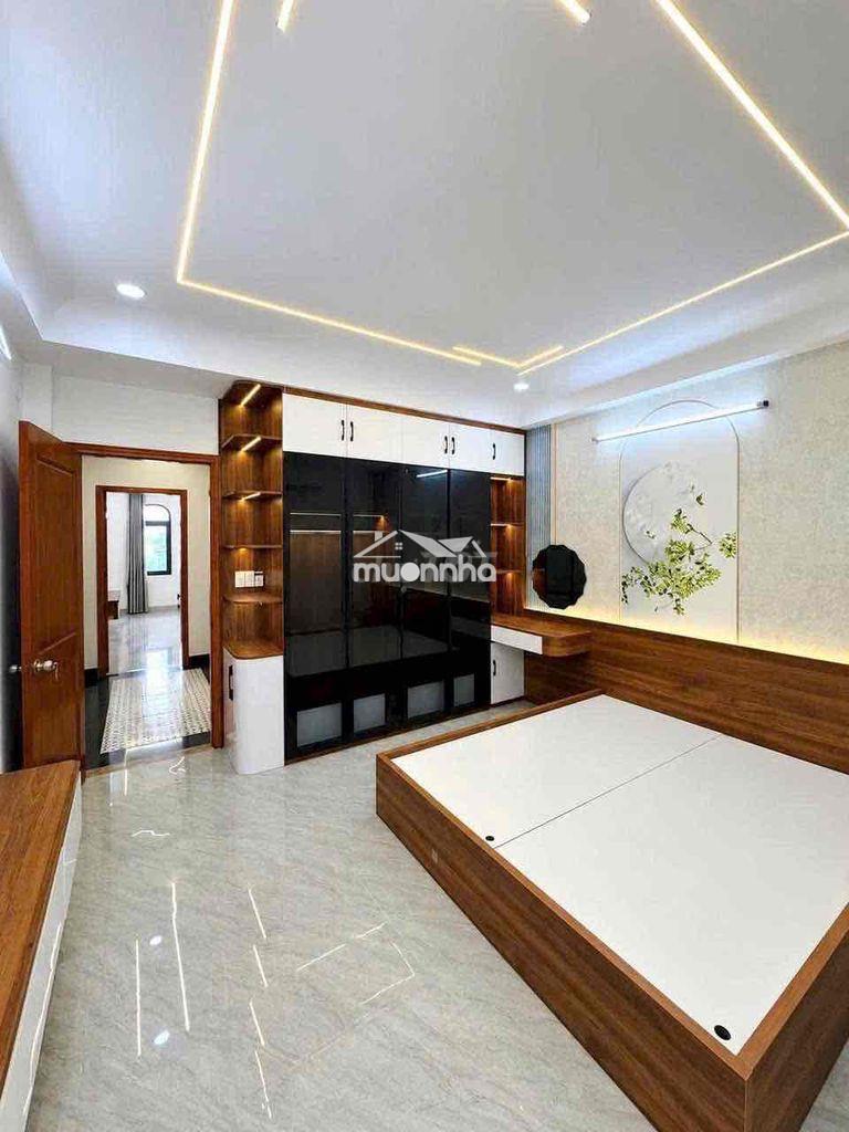 Nhà full nội thất giáp tên lửa 4x17,3 lầu , thang máy - Ảnh 3
