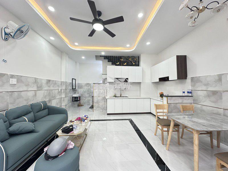 Nhà mới đẹp, ngay lý thường kiệt, 5x9m, 4 tầng đúc, gần hxh, chỉ 6.65t - Ảnh 3