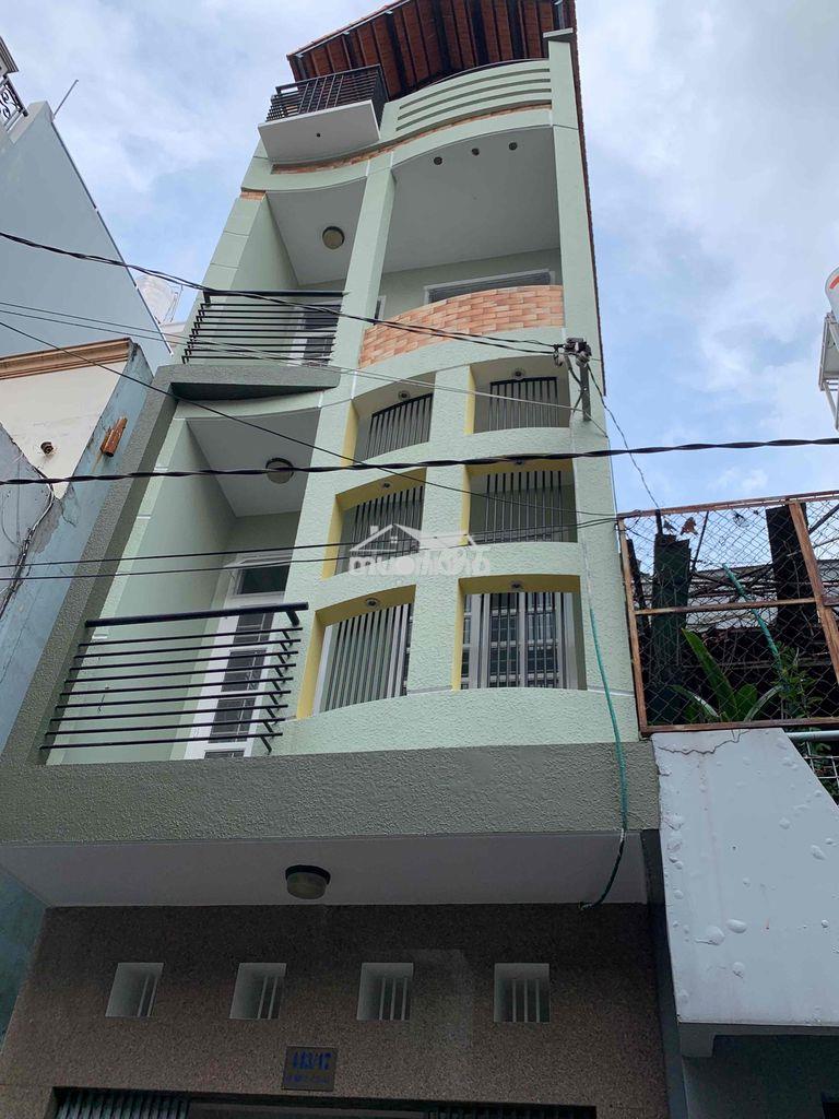 Nhà cho thuê nguyên căn, hẻm xe hơi 6m, đường lê văn sỹ q3