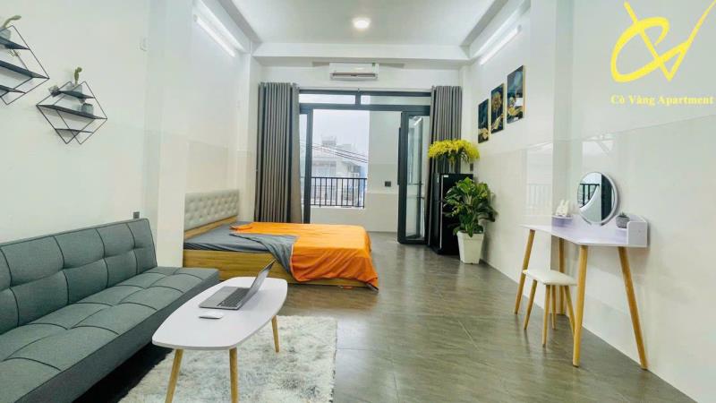 Cho thuê căn hộ 1pn 55m² ban công siêu lớn – trần bình trọng, bình thạnh giáp phú nhuận & q1